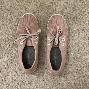 Allbirds Womens Light Pink Tree Runners Sneakers Shoes Size 8